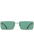 CALVIN KLEIN WOMEN'S SUNGLASSES GREEN