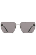 CALVIN KLEIN MEN'S SUNGLASSES SILVER