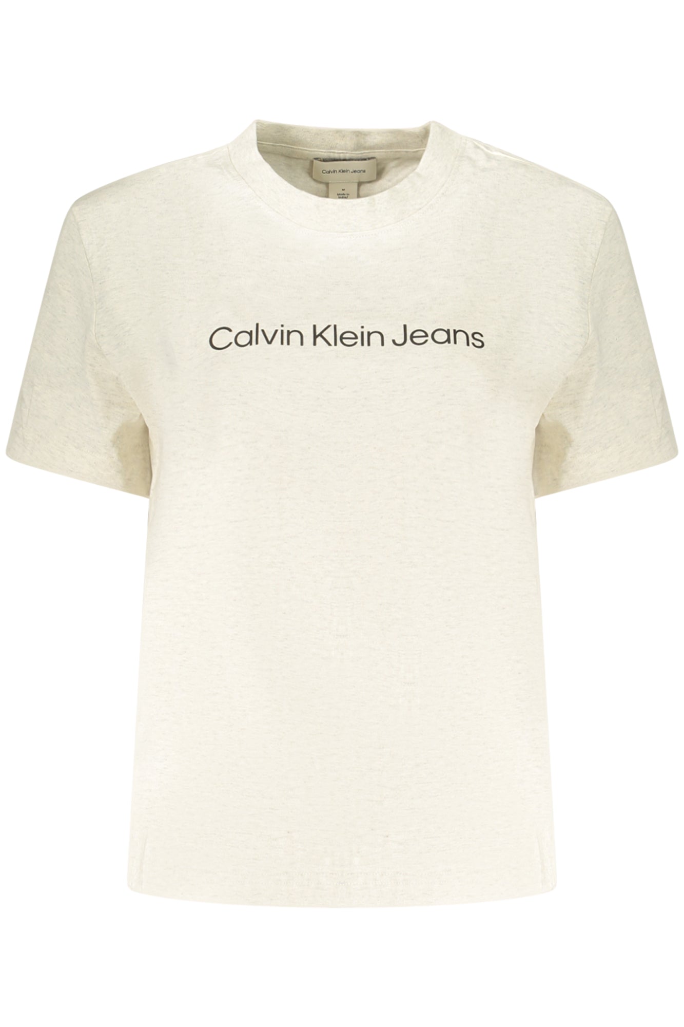 CALVIN KLEIN WOMEN'S SHORT SLEEVE T-SHIRT BEIGE