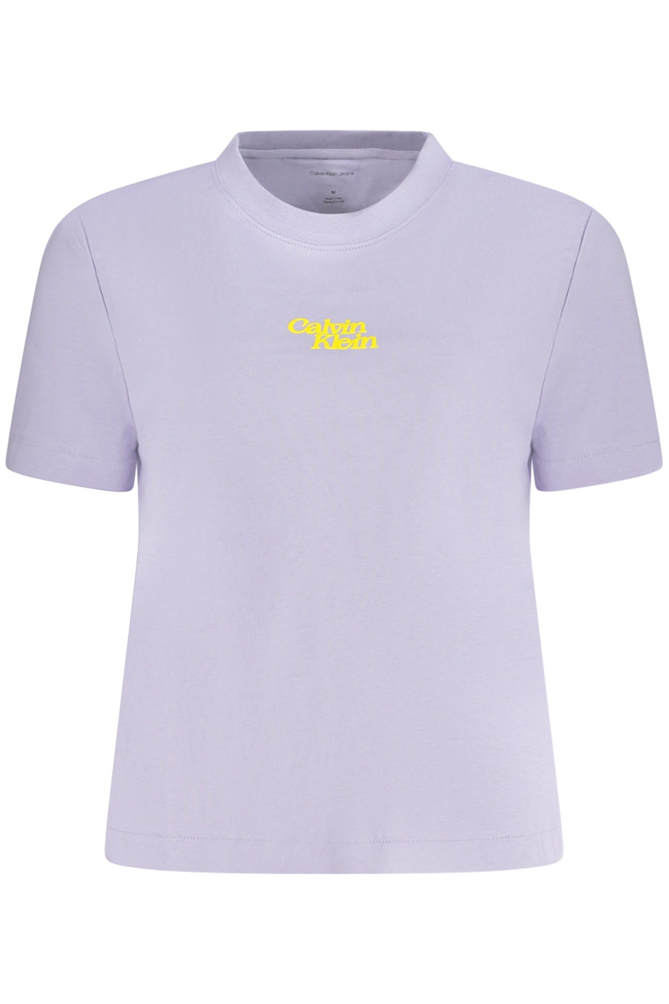 CALVIN KLEIN WOMEN'S SHORT SLEEVE T-SHIRT PURPLE