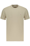 CALVIN KLEIN MEN'S SHORT-SLEEVE T-SHIRT BEIGE