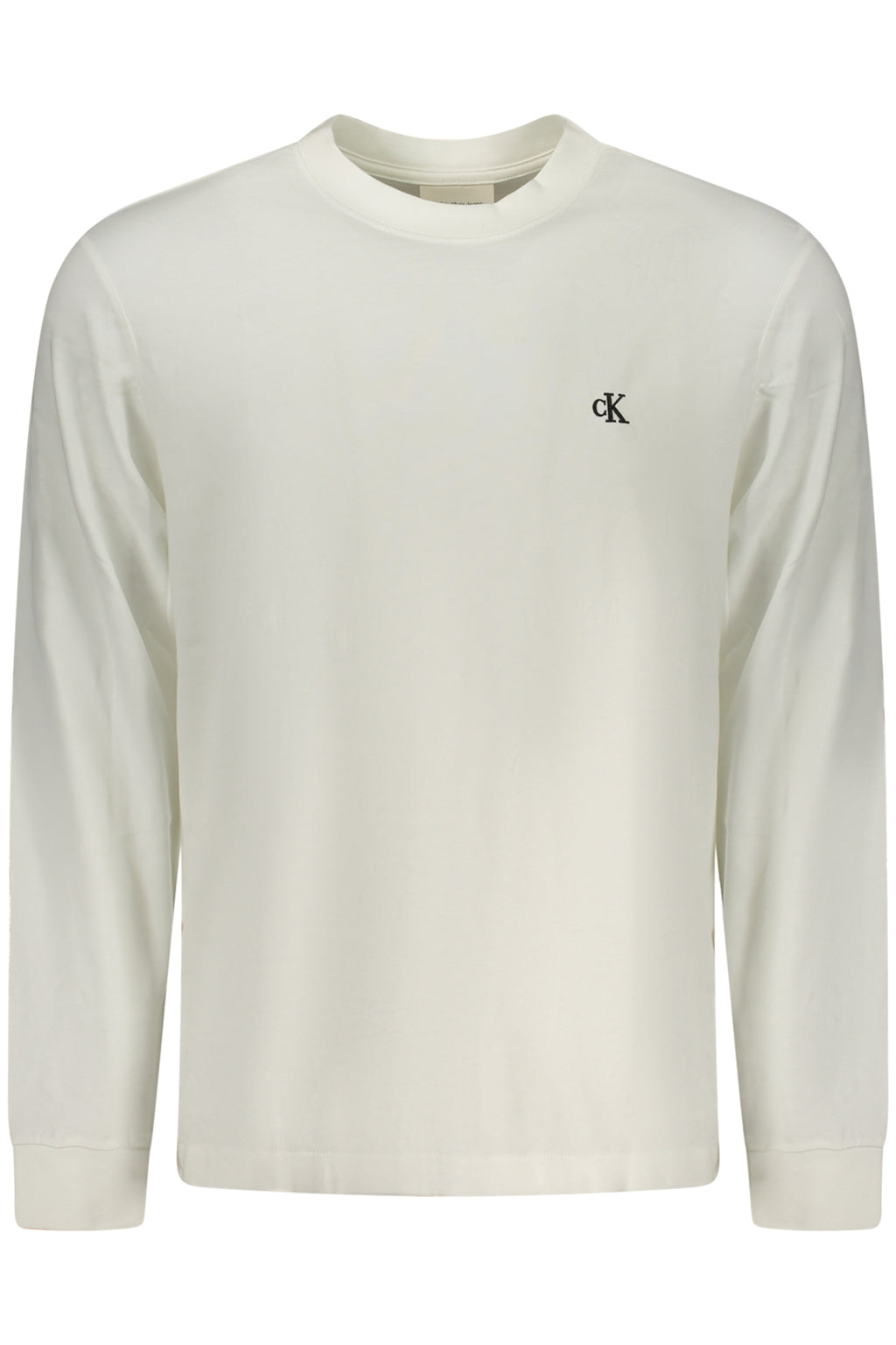CALVIN KLEIN MEN'S LONG-SLEEVE T-SHIRT WHITE