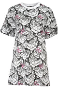 CAVALLI CLASS SHORT DRESS WOMEN WHITE