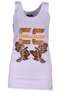 CAVALLI CLASS WOMEN'S PURPLE TANK TOP