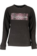 CAVALLI CLASS WOMEN'S ZIPLESS SWEATSHIRT BLACK