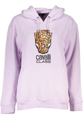 CAVALLI CLASS WOMEN'S SWEATSHIRT WITHOUT ZIP PURPLE