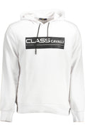 CAVALLI CLASS SWEATSHIRT WITHOUT ZIP MAN WHITE