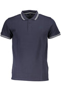 CAVALLI CLASS POLO SHORT SLEEVE MEN BLUE