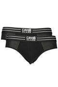 CAVALLI CLASS SLIP MEN BLACK