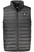 CAVALLI CLASS MEN'S BLACK SLEEVELESS JACKET