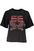 CAVALLI CLASS SHORT SLEEVE T-SHIRT WOMEN BLACK