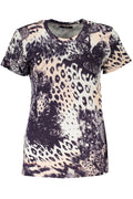 CAVALLI CLASS WOMEN'S SHORT SLEEVE T-SHIRT PINK