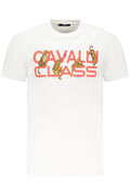 CAVALLI CLASS SHORT SLEEVE T-SHIRT MEN WHITE