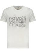 CAVALLI CLASS SHORT SLEEVE T-SHIRT MEN WHITE