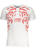 CAVALLI CLASS MEN'S SHORT SLEEVED T-SHIRT WHITE