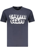 CAVALLI CLASS SHORT SLEEVE T-SHIRT MEN BLUE
