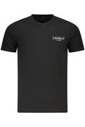 CAVALLI CLASS SHORT SLEEVE T-SHIRT MEN BLACK