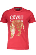 CAVALLI CLASS SHORT SLEEVE T-SHIRT MEN RED