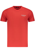 CAVALLI CLASS SHORT SLEEVE T-SHIRT MEN RED