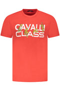 CAVALLI CLASS SHORT SLEEVE T-SHIRT MEN RED