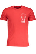 CAVALLI CLASS MEN'S SHORT SLEEVE T-SHIRT RED