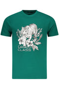 CAVALLI CLASS SHORT SLEEVE T-SHIRT MEN GREEN
