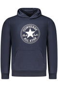 CONVERSE CHILDREN'S BLUE ZIP-UP SWEATSHIRT