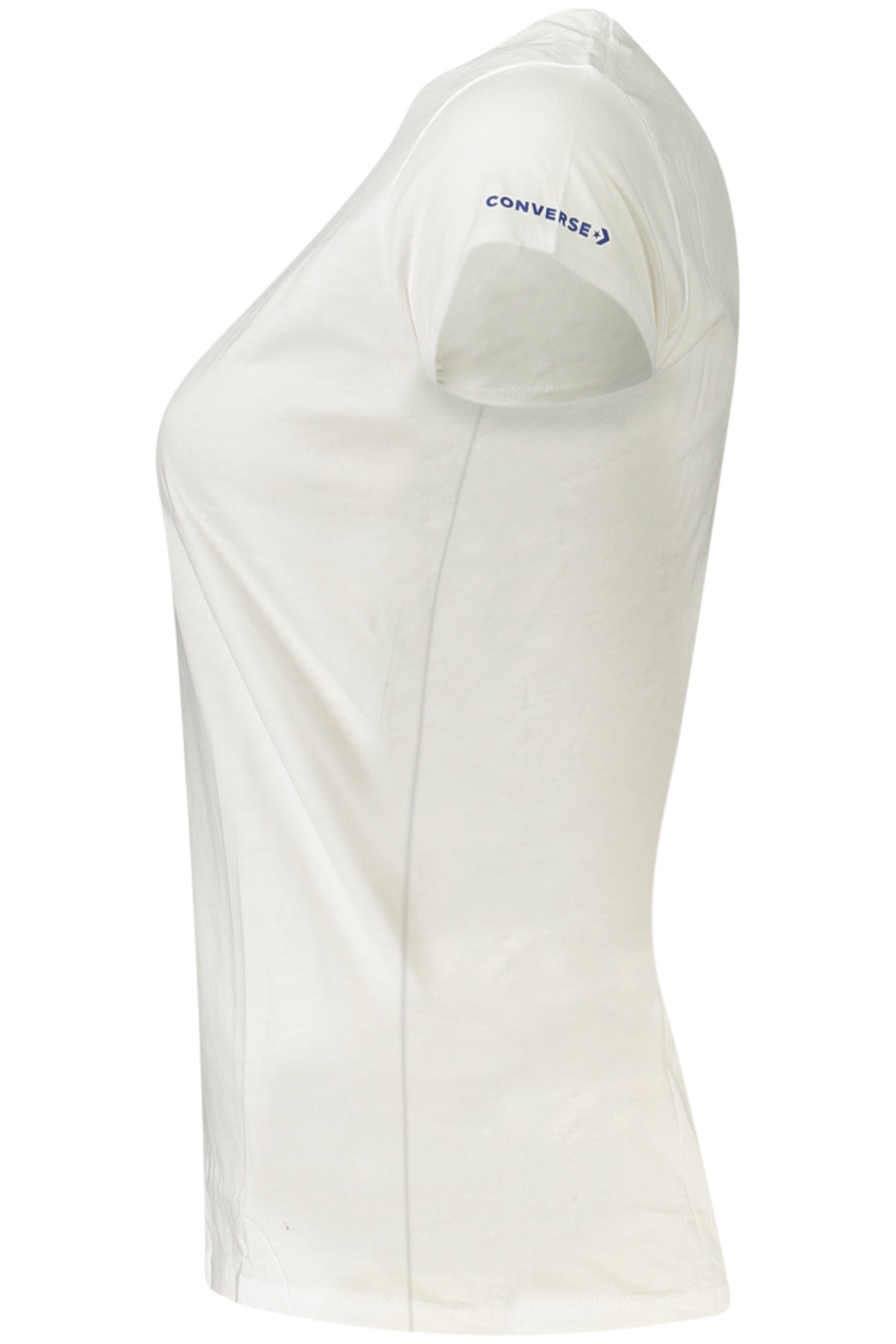 Converse Girls' Short-Sleeved T-SHIRT, White