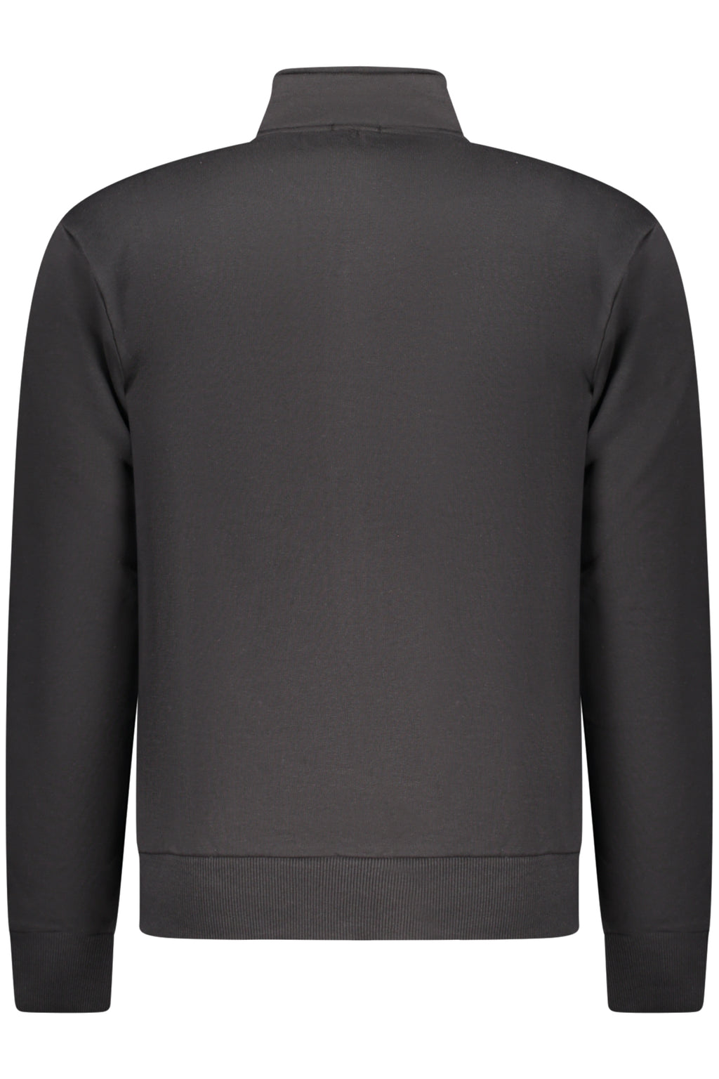 COVERI MOVING MEN'S BLACK ZIP-UP SWEATSHIRT