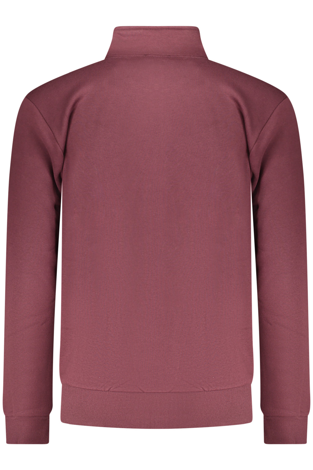 COVERI MOVING MEN'S RED ZIP-UP SWEATSHIRT