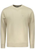 COVERI MOVING MEN'S ZIP-LESS SWEATSHIRT, BEIGE