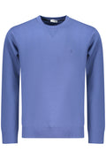COVERI MOVING MEN'S BLUE ZIP-LESS SWEATSHIRT