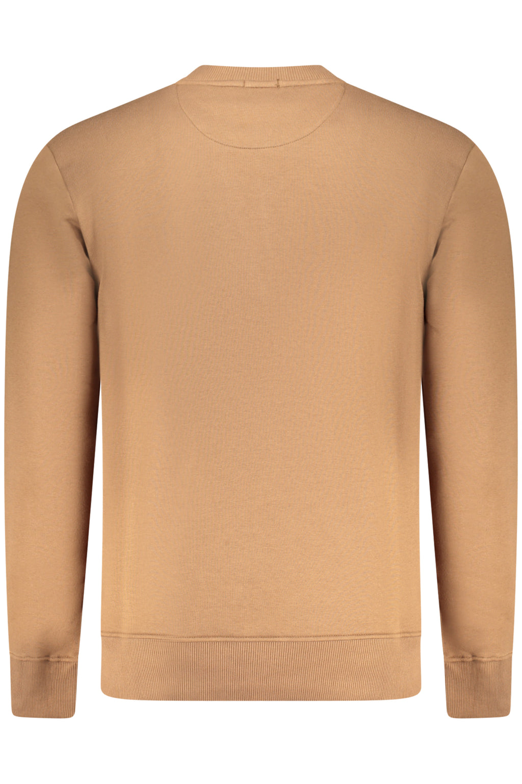 COVERI MOVING MEN'S BROWN ZIP-UP SWEATSHIRT