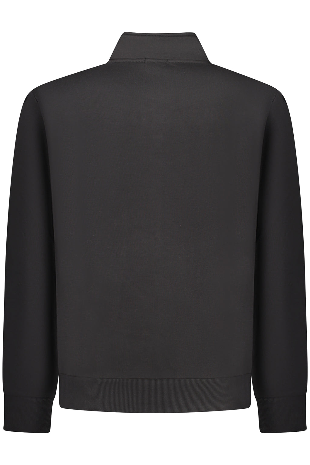 COVERI MOVING MEN'S BLACK ZIP-UP SWEATSHIRT
