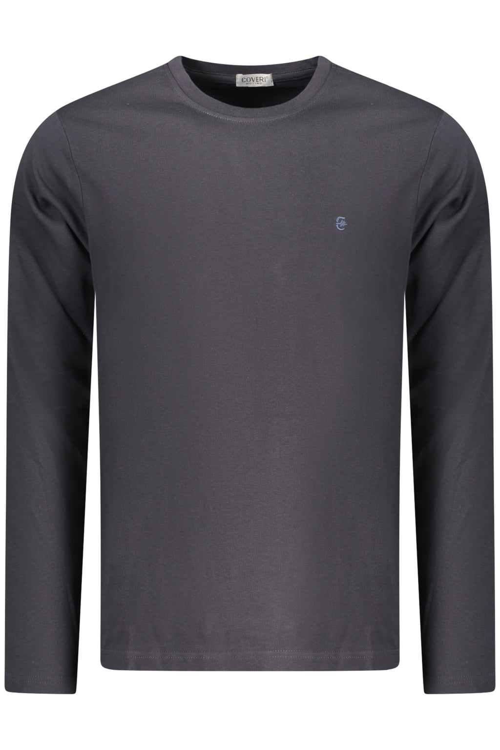COVERI MOVING MEN'S LONG-SLEEVED T-SHIRT, BLUE