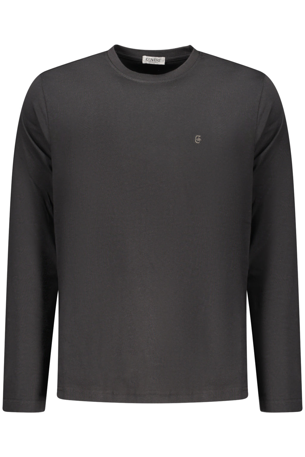 COVERI MOVING MEN'S LONG-SLEEVED T-SHIRT BLACK