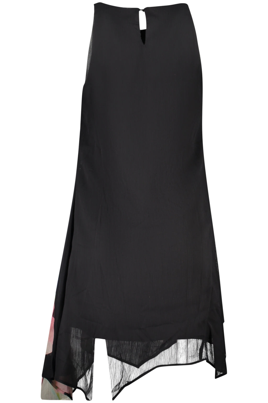 DESIGUAL SHORT DRESS FOR WOMEN IN BLACK