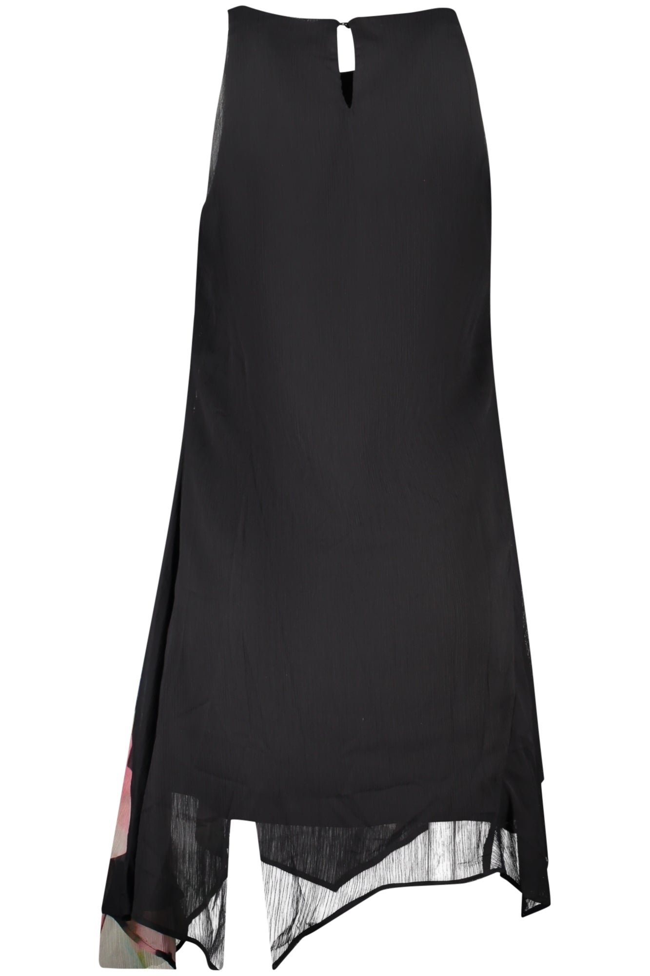 DESIGUAL SHORT DRESS FOR WOMEN IN BLACK