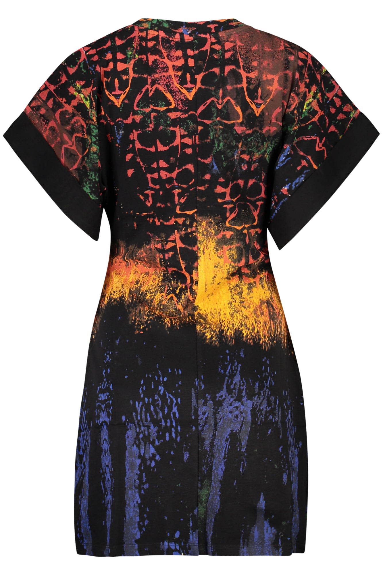 DESIGUAL SHORT DRESS FOR WOMEN IN BLACK