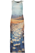 DESIGUAL WOMEN'S LONG DRESS, BLUE