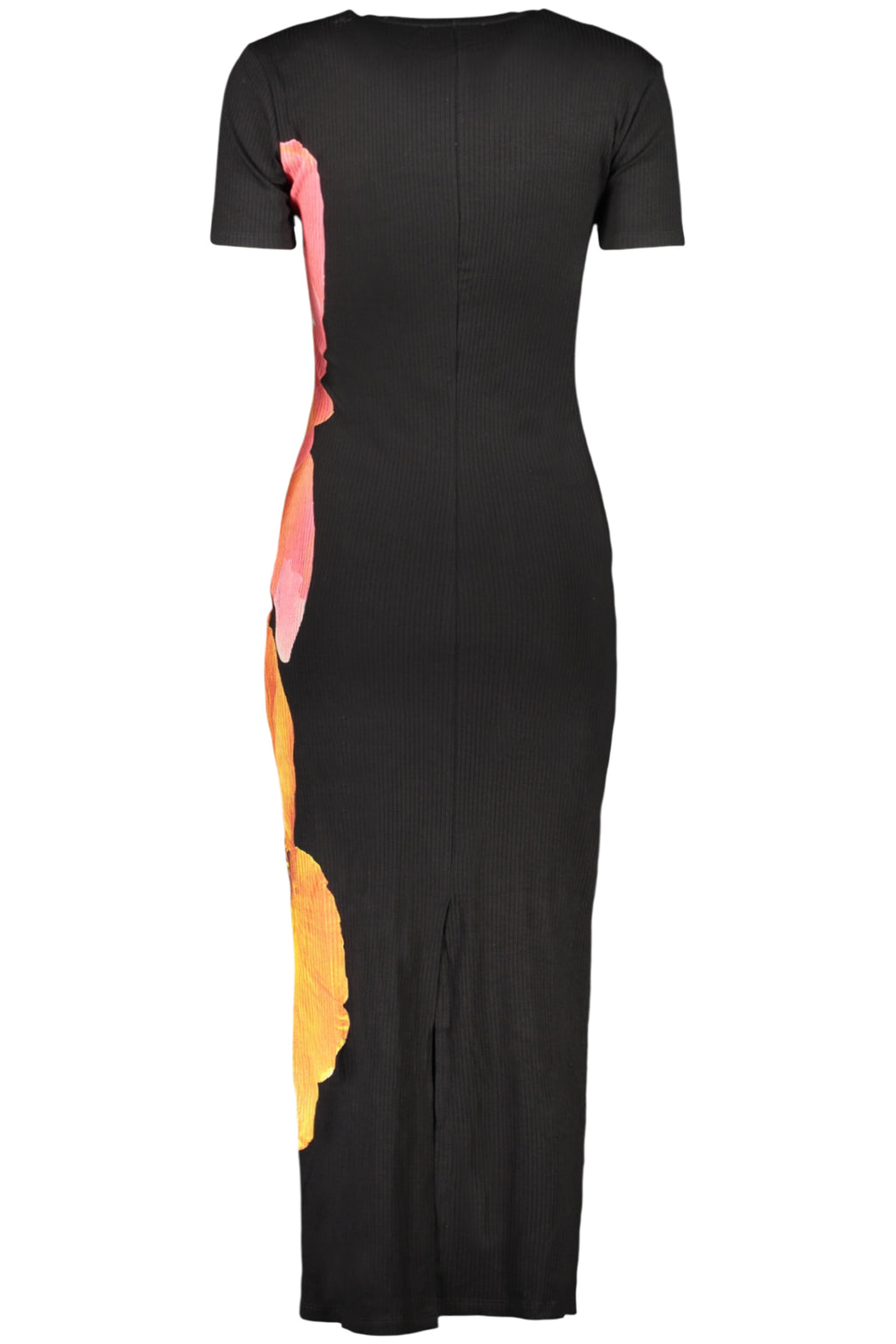 DESIGUAL WOMEN'S LONG BLACK DRESS