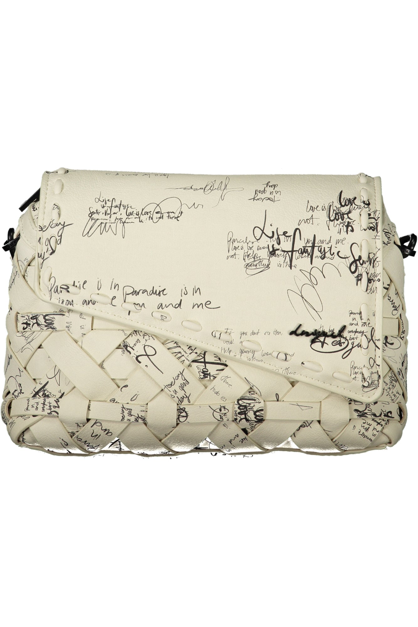 DESIGUAL WOMEN'S WHITE BAG