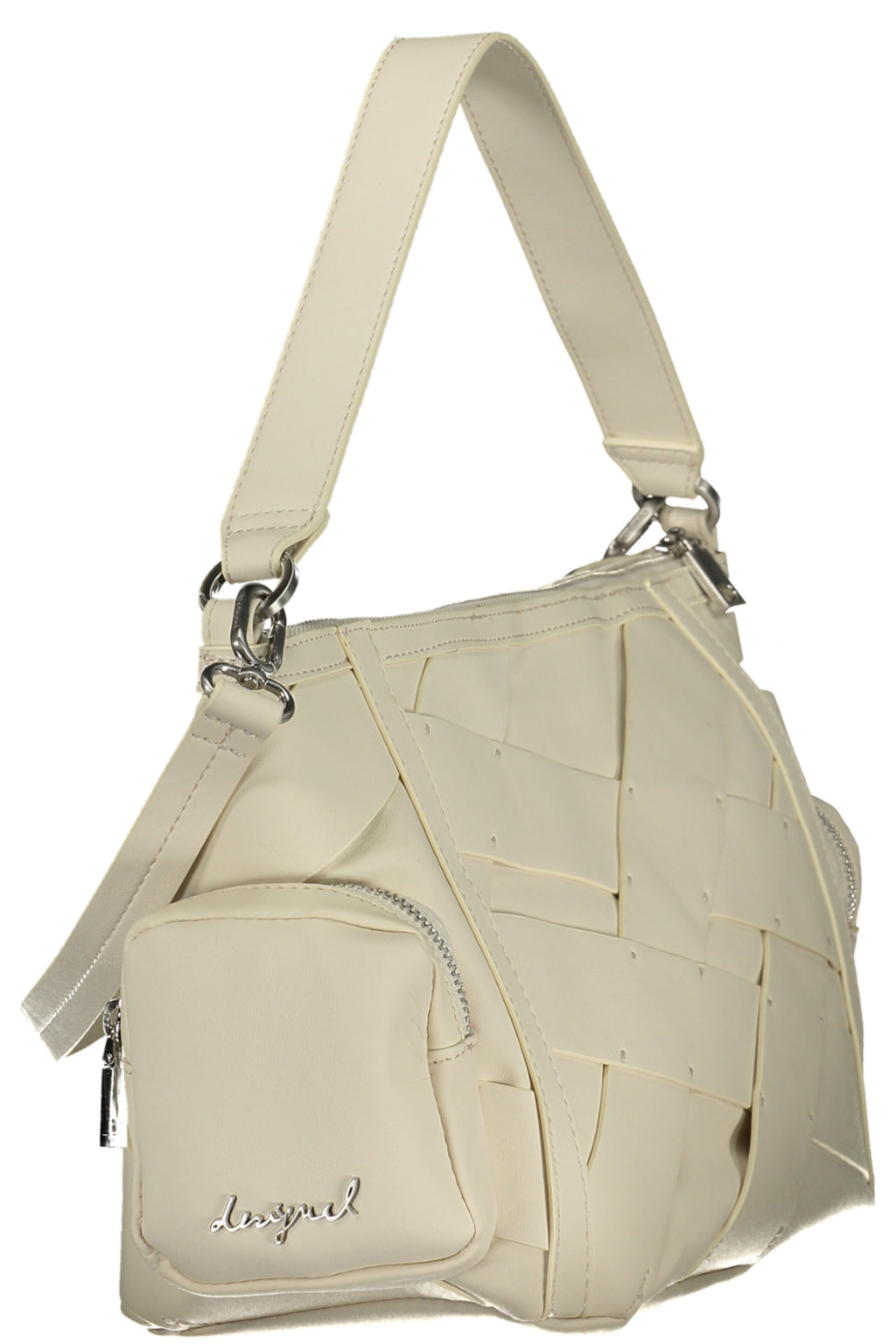 DESIGUAL WOMEN'S WHITE BAG