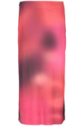 DESIGUAL WOMEN'S LONG PURPLE SKIRT