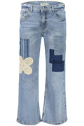 DESIGUAL WOMEN'S DENIM JEANS, BLUE