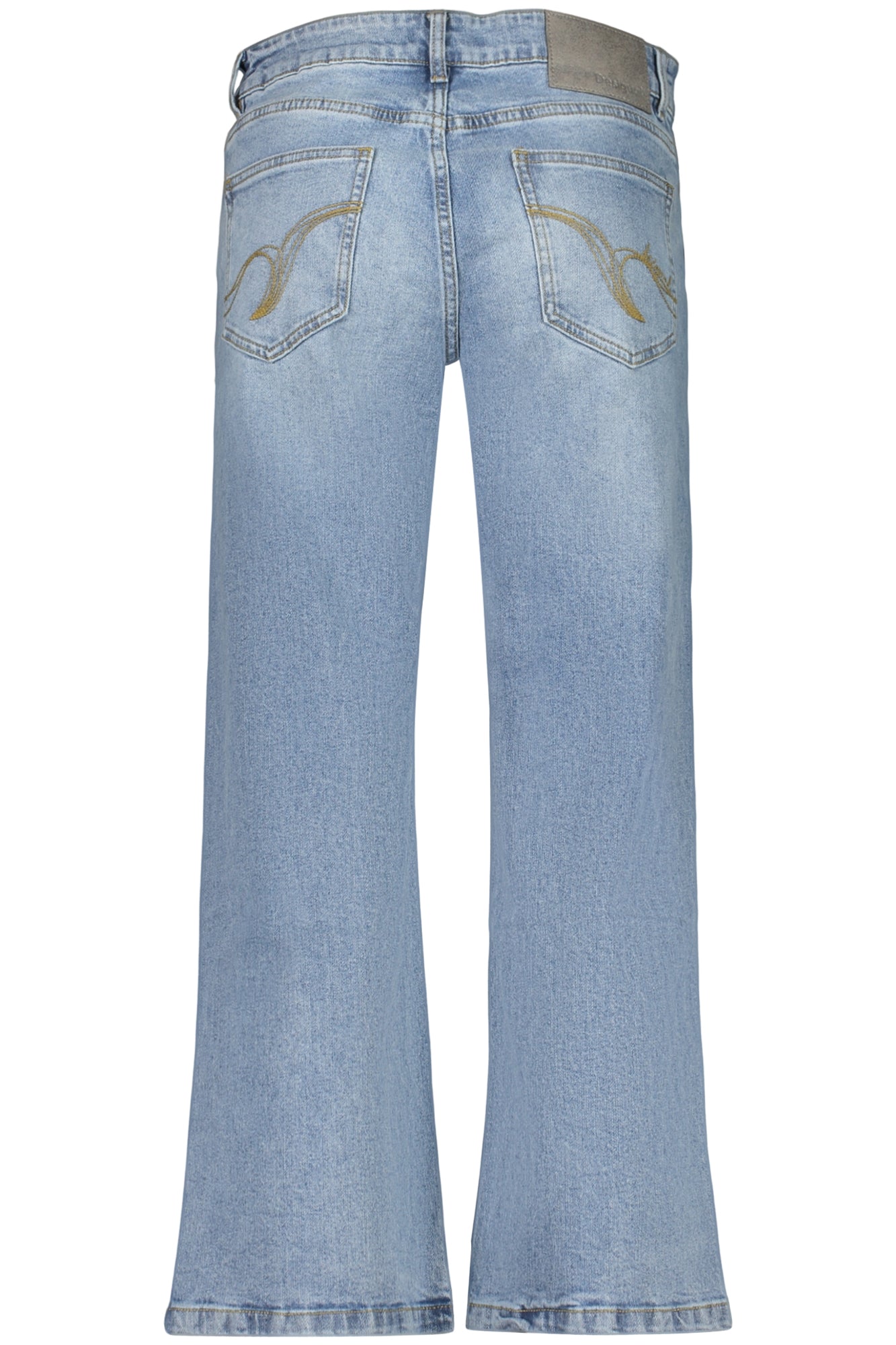 DESIGUAL WOMEN'S DENIM JEANS, BLUE