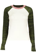 DESIGUAL WHITE WOMEN'S SWEATER