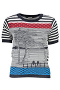 DESIGUAL WOMEN'S BLUE SWEATER
