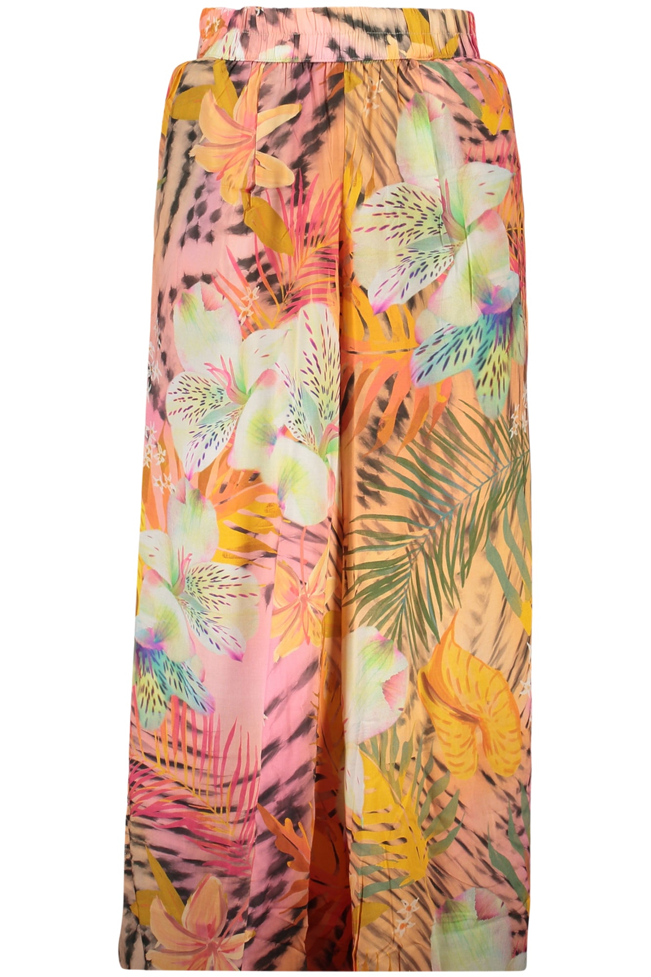 DESIGUAL WOMEN'S ORANGE TROUSERS
