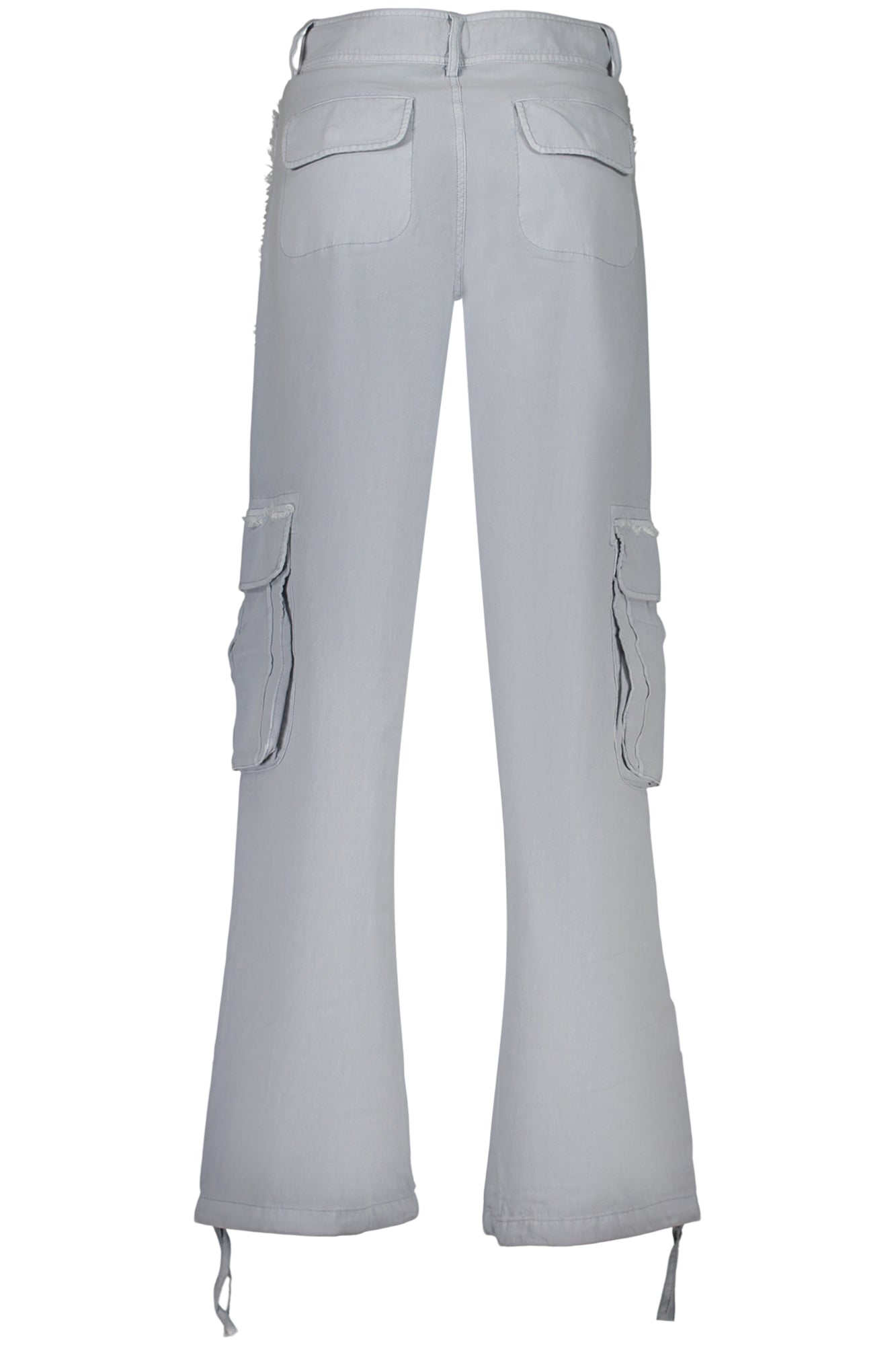 DESIGUAL WOMEN'S LIGHT BLUE TROUSERS